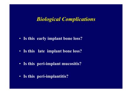 インプラント周囲炎に関連する資料写真