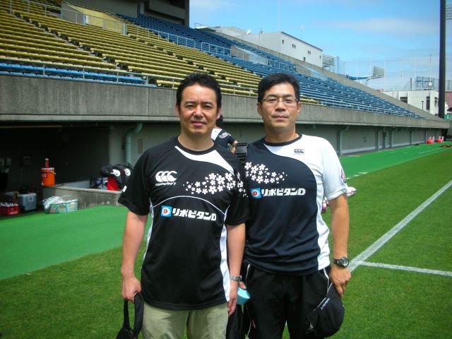 秩父宮ラグビー場で撮影した写真